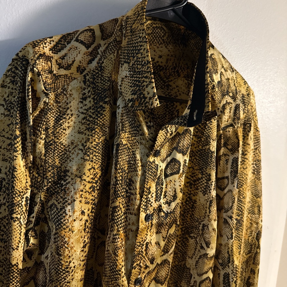 Reptile Print Shirt